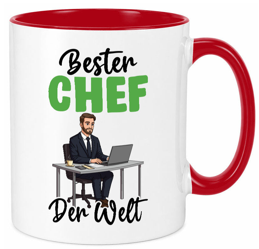 Bester Chef | Führungskraft Vorgesetzter v2 Humor Arbeit Kollegen Büro