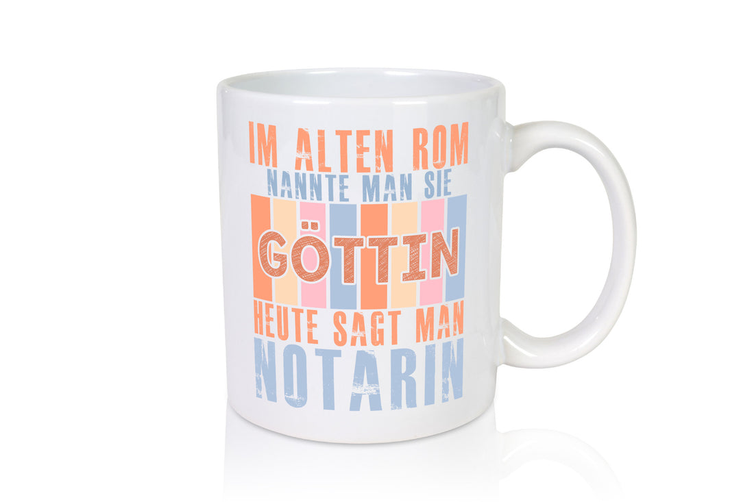 Heute sagt man: Notarin | Juristin lustiger Spruch Geschenk Humor Geschenkidee