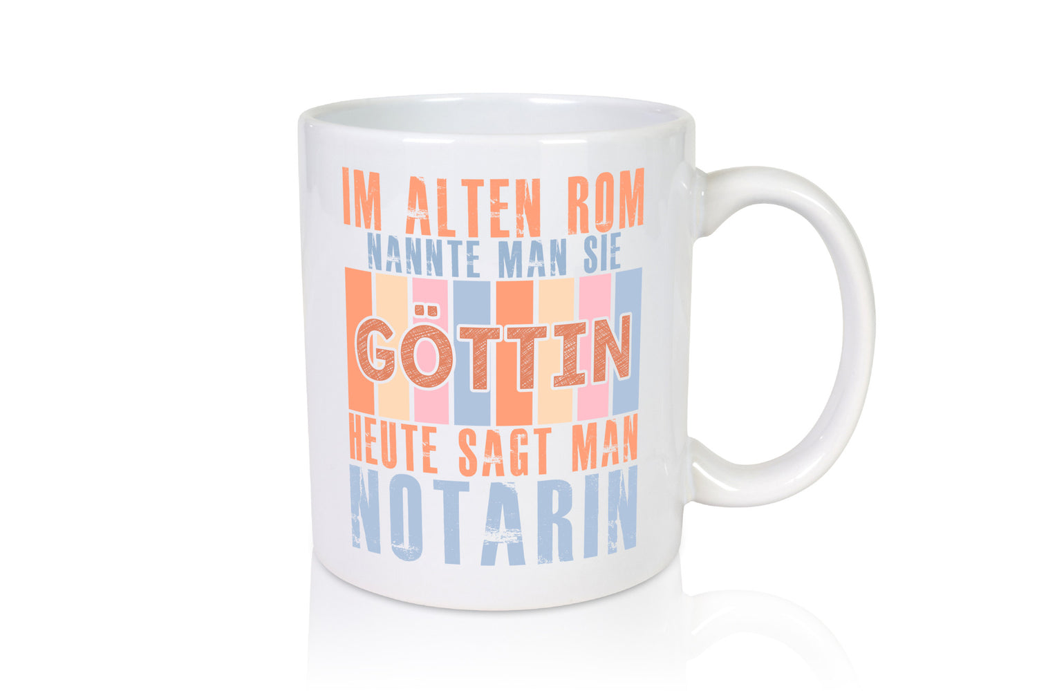 Heute sagt man: Notarin | Juristin lustiger Spruch Geschenk Humor Geschenkidee