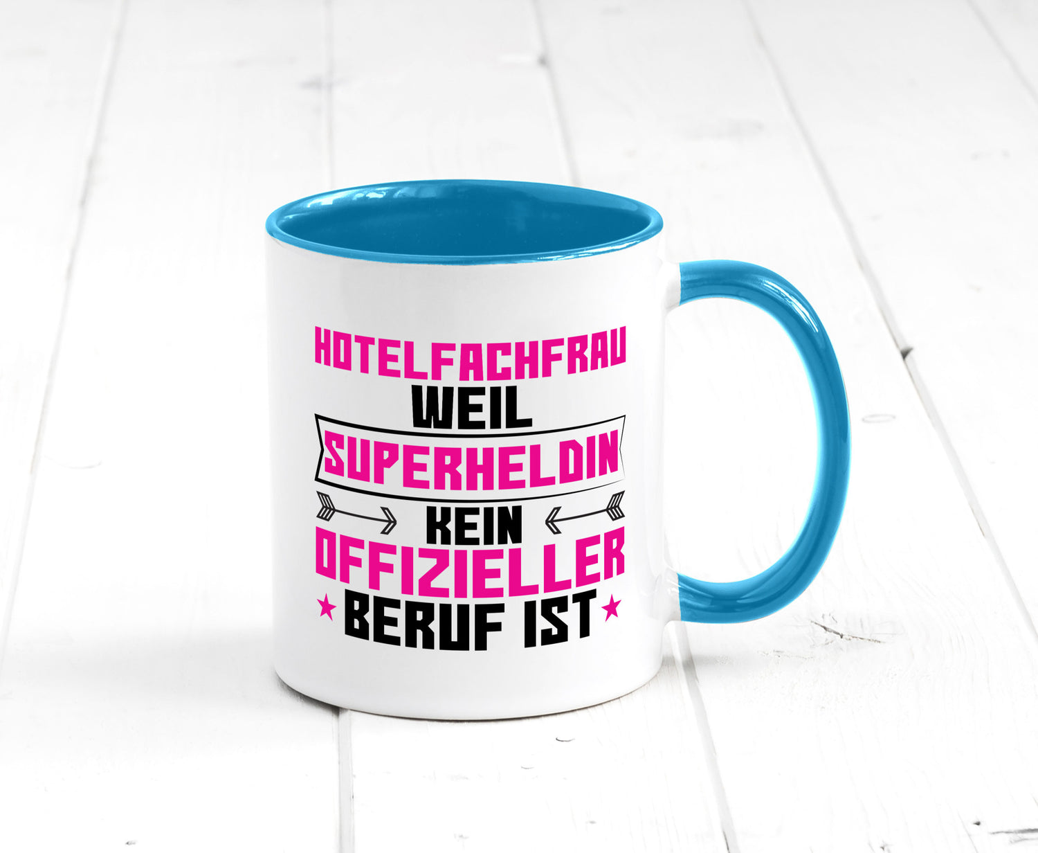 Superheldin Hotelfachfrau | Hotel lustiger Spruch Geschenk Humor Geschenkidee