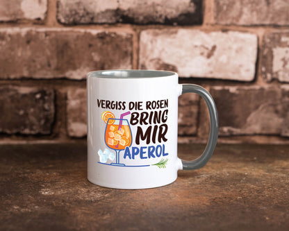 Bring mir Aperol | Rosen Paar Party Geschenkidee Humor Tasse