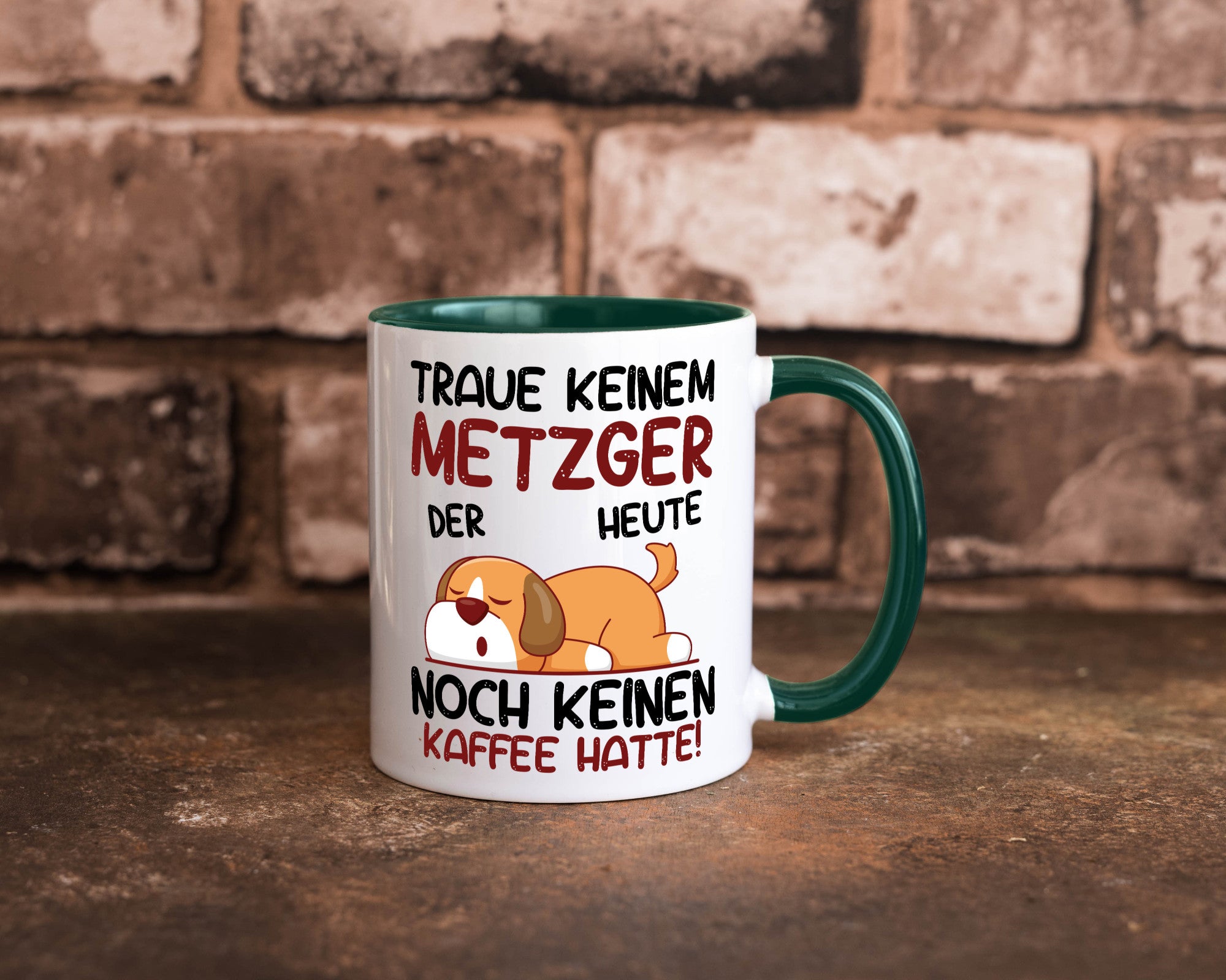 Traue keinem Metzger | Fleischer Metzgerei lustiger Spruch Geschenk Humor