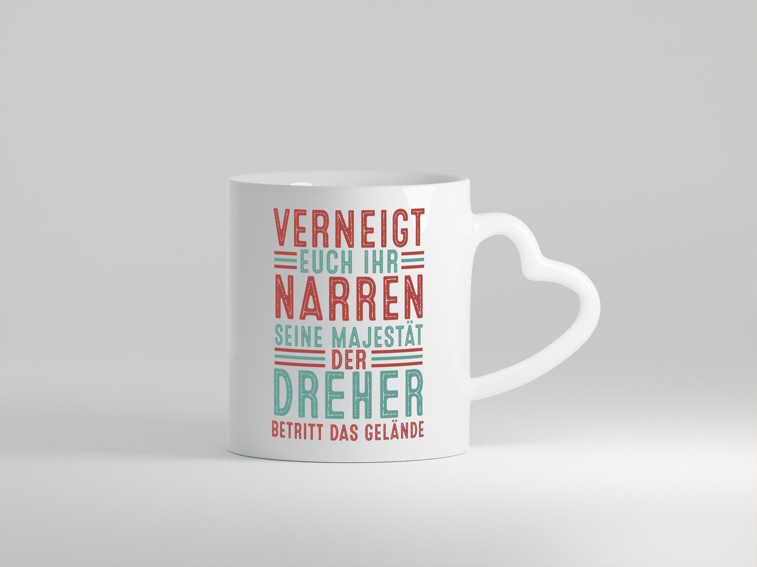 Verneigt euch: Dreher | Fräser v2 Humor Geschenkidee Tasse