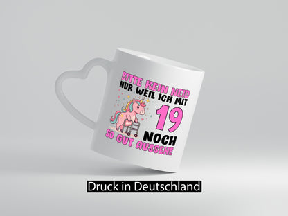 19. Geburtstag | 19 Jahre Mit noch so gut aussehen v2 lustiger Spruch Geschenk
