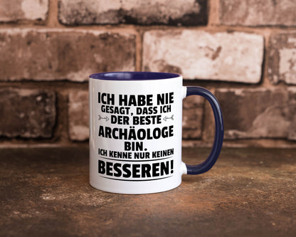 Der Beste Archäologe | Archäologie Forscher Humor Geschenkidee Tasse