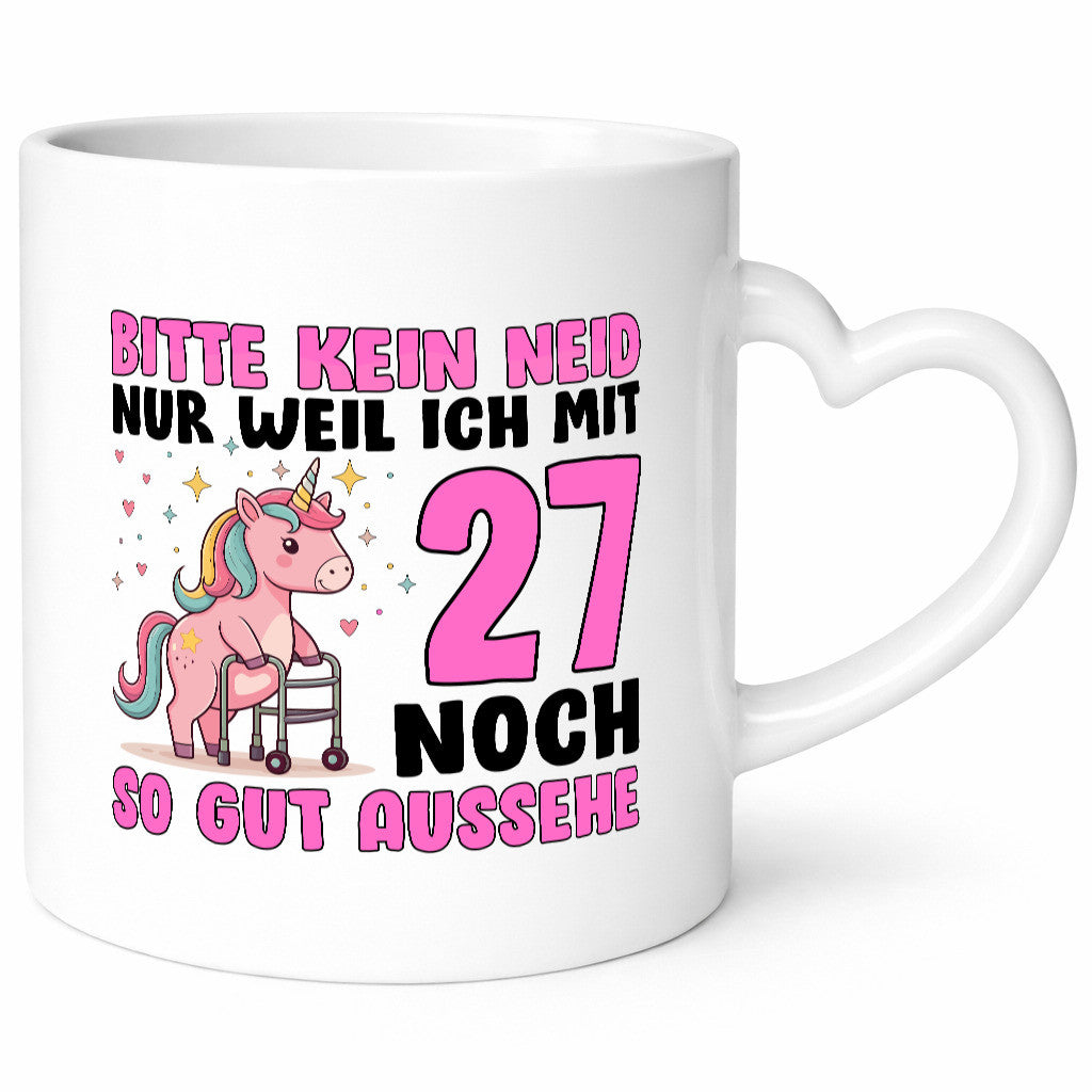 27. Geburtstag | 27 Jahre Mit noch so gut aussehen v2 lustiger Spruch Geschenk