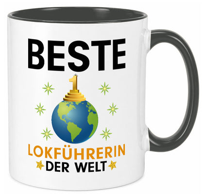 Welt Beste Lokführerin | Zug Beruf lustiger Spruch Geschenk Arbeit Kollegen