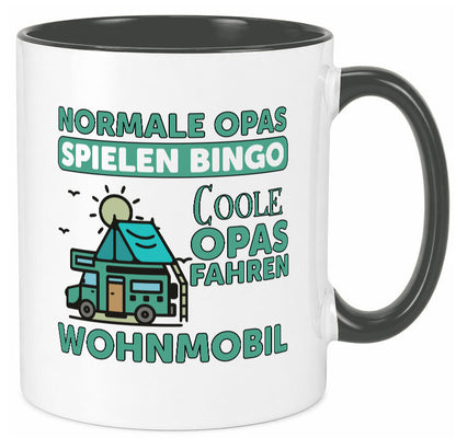 Opas spielen Bingo, coole fahren Wohnmobil | Vögel Geschenk Familie