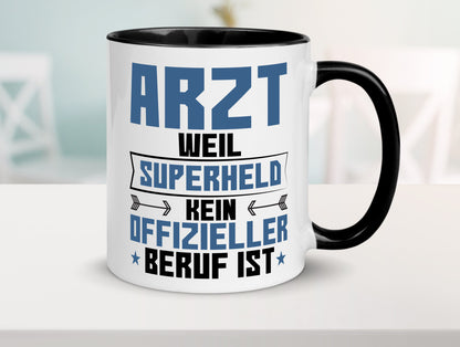 Superheld Arzt | Medizin Doktor Facharzt Geschenk Humor Geschenkidee lustiger