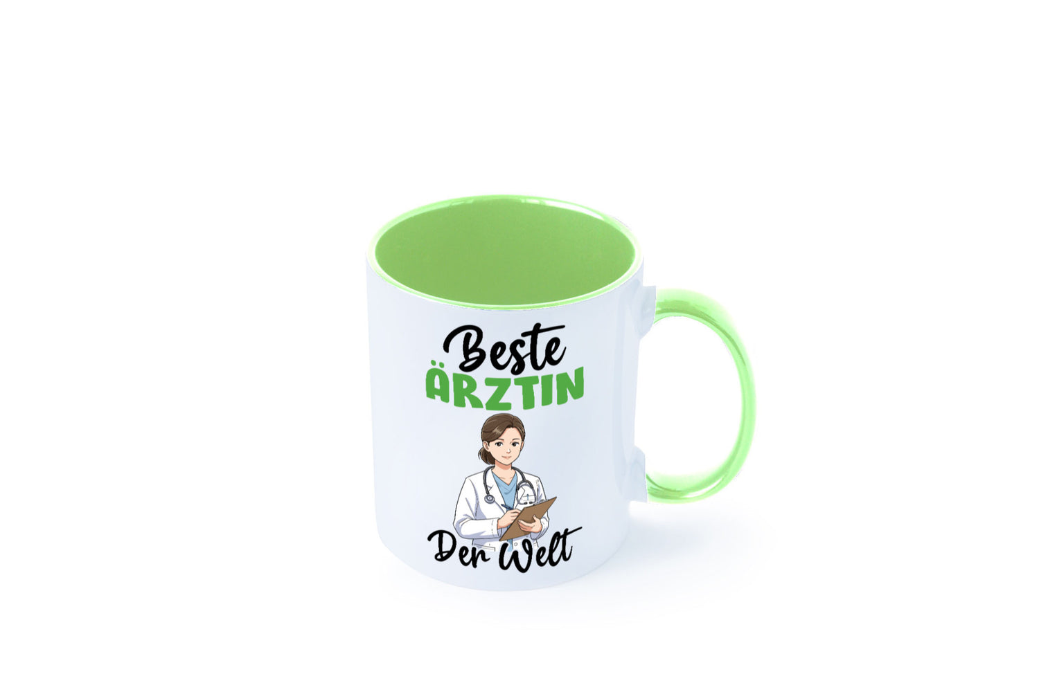 Beste Ärztin | Medizin Doktorin Fachärztin v2 Humor Geschenkidee Tasse