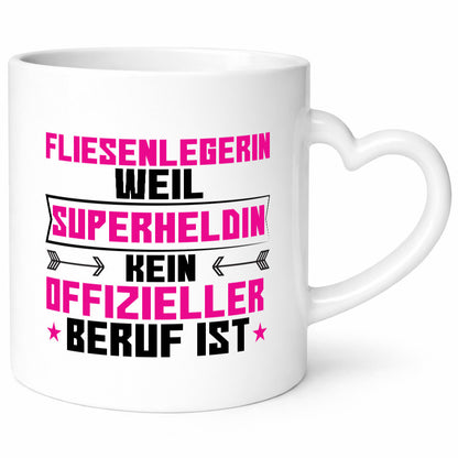 Superheldin Fliesenlegerin | Fliesenlegen Bau Geschenk Humor Geschenkidee