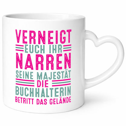 Verneigt euch: Buchhalterin | Buchhaltung Humor v2 Geschenk Geschenkidee