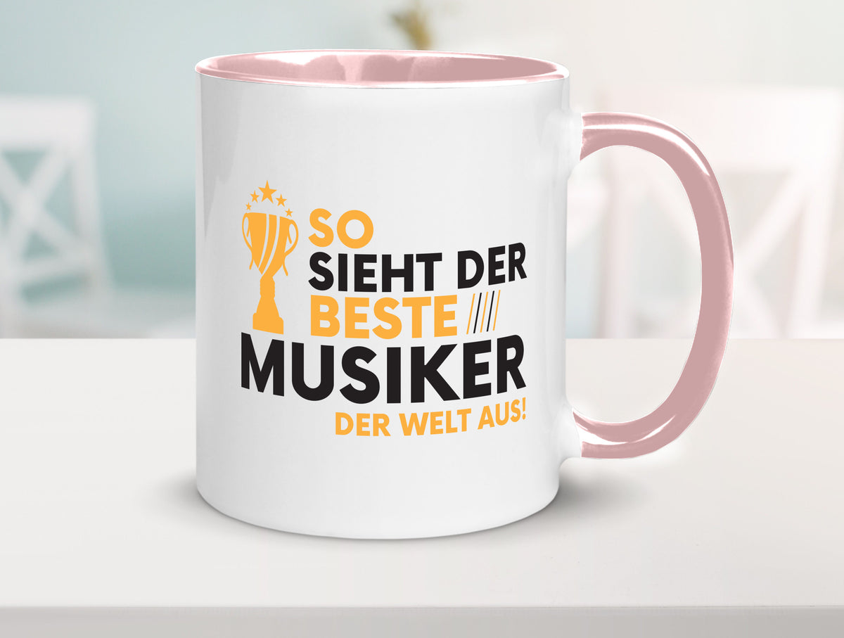 Der Weltbeste Musiker | Musik Musikant lustig Humor Geschenkidee Geschenk Tasse