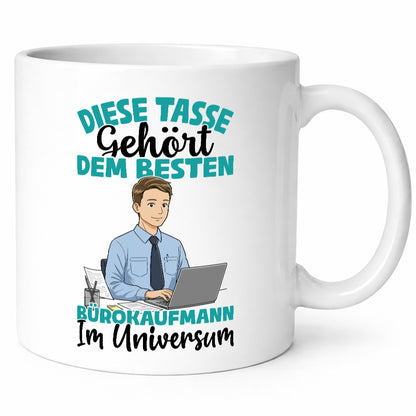 Im Universum: Bürokaufmann | Kaufmann Geschenk Arbeit Kollegen Büro lustiger