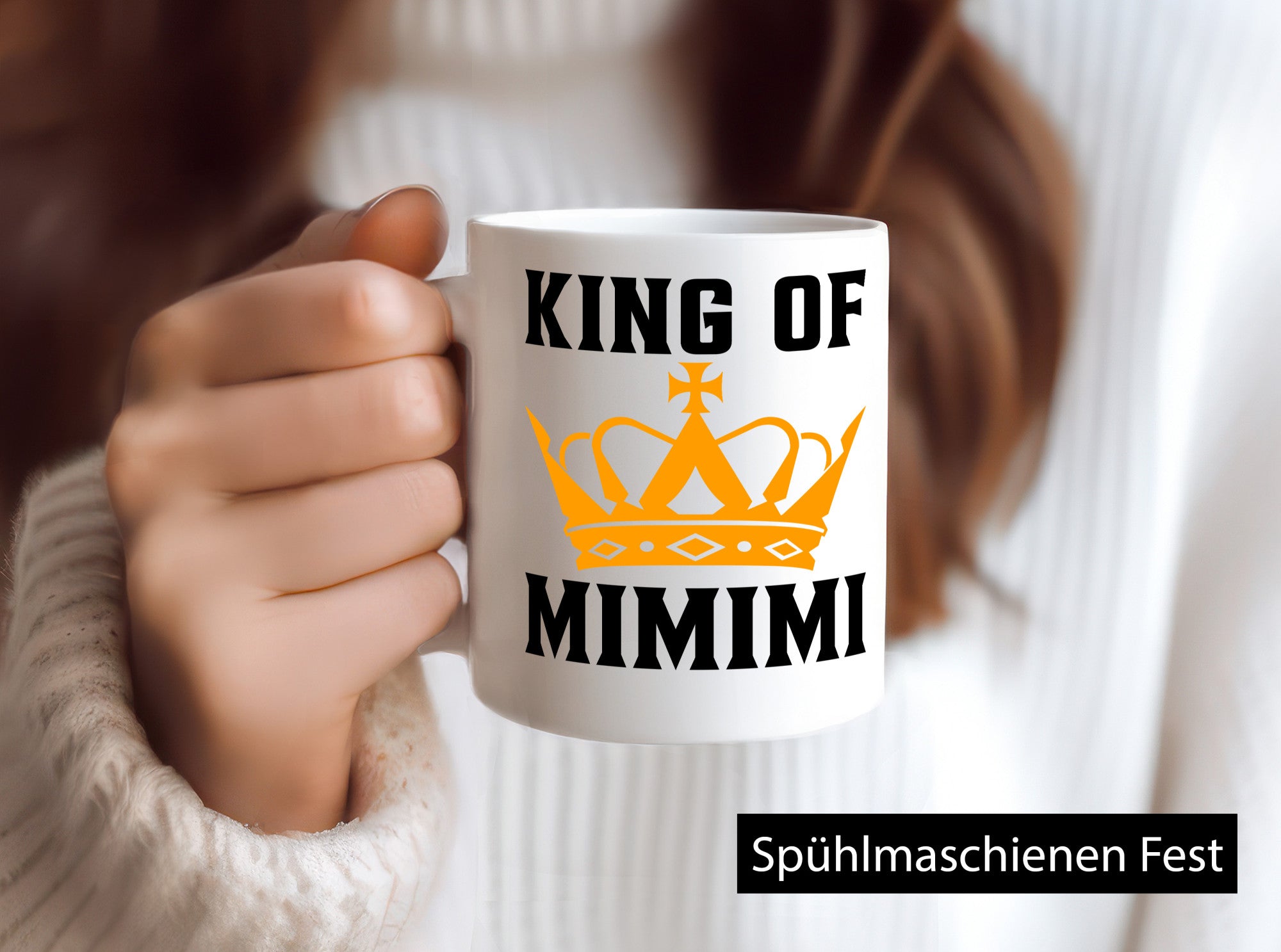 King of mimimi | Statement Ironie Humor Geschenkidee Tasse