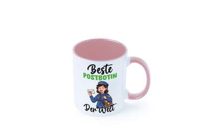 Beste Postbotin | Beruf Post Briefträger v2 lustig Arbeit Kollegen Büro