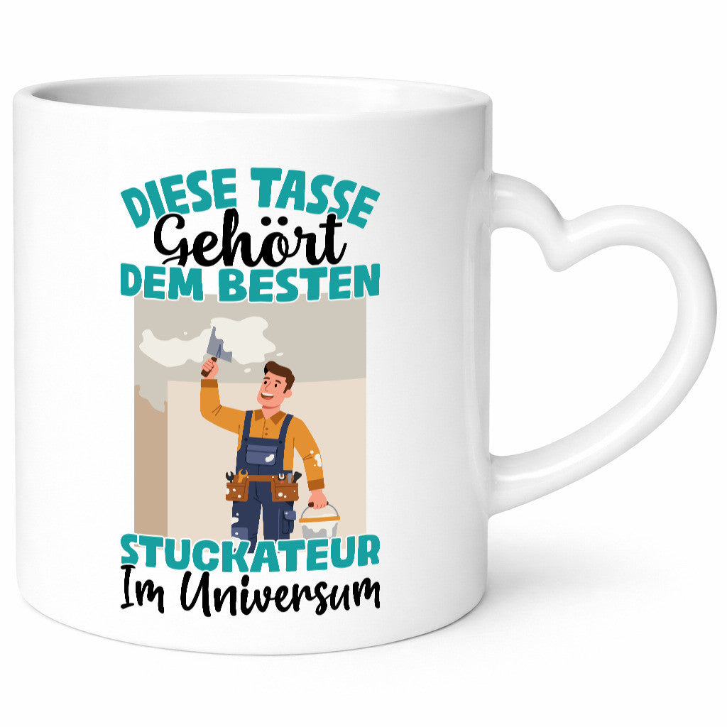 Im Universum: Stuckateur | Innenausbau Beruf Geschenkidee Arbeit Kollegen Büro