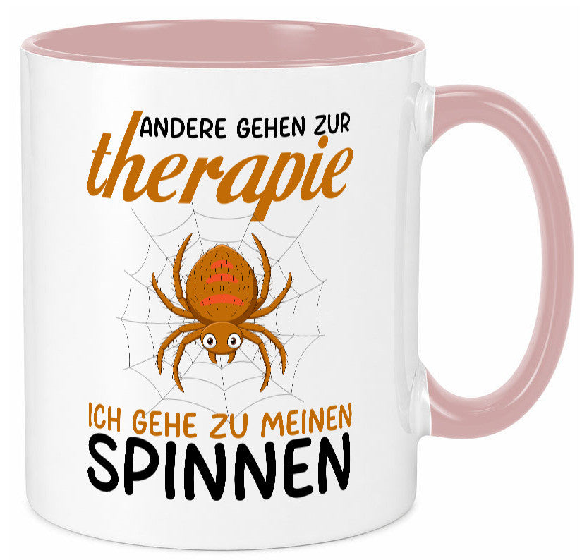 Ich gehe zu meinen Spinnen | Spinnenliebhaber lustiger Spruch Geschenk Humor Tasse