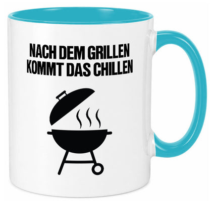 Nach dem Grillen kommt das Chillen | Grillmeister Party Geschenk Humor