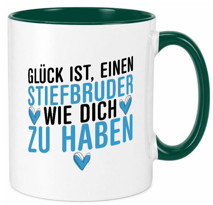 Stiefbruder wie dich | Glück lieber Bruder Geburtstag Geschenkidee Humor Tasse