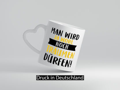 Träumen dürfen | Bier Pils Schaum Biertrinker Geschenk Humor Geschenkidee