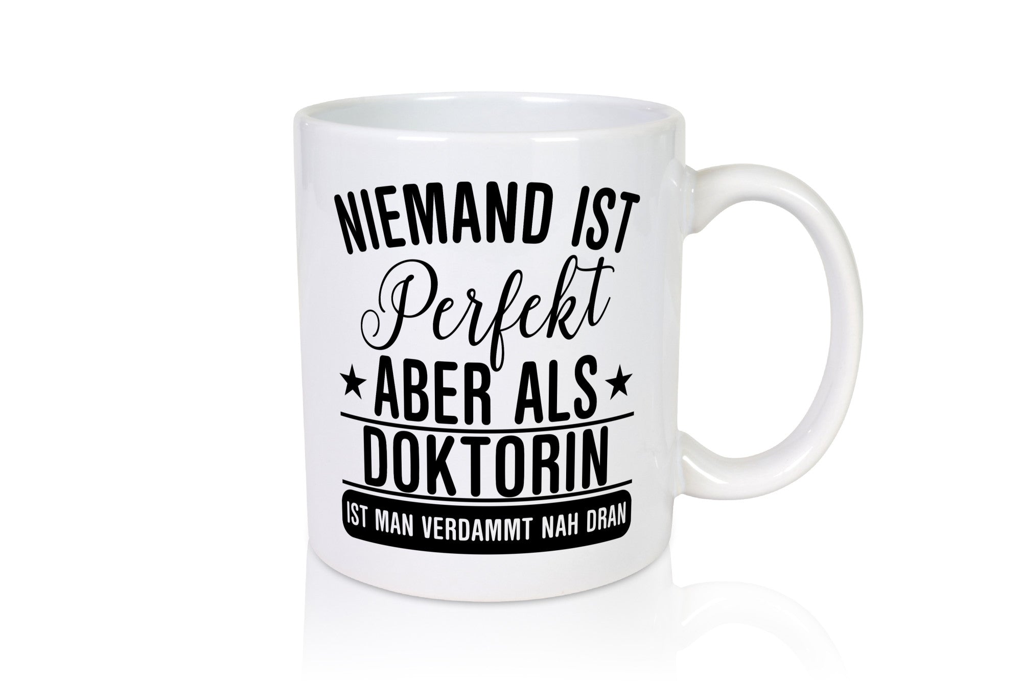 Verdammt nah dran: Doktorin | Doktorand Doktortitel lustiger Spruch Geschenk