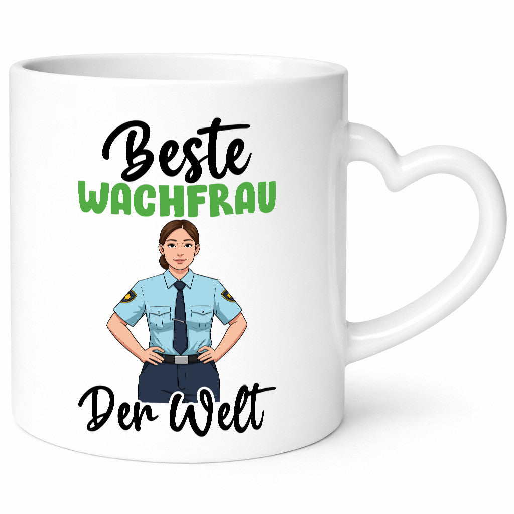 Beste Wachfrau | Wachpersonal Nachtwächter v2 Geschenk Humor Geschenkidee