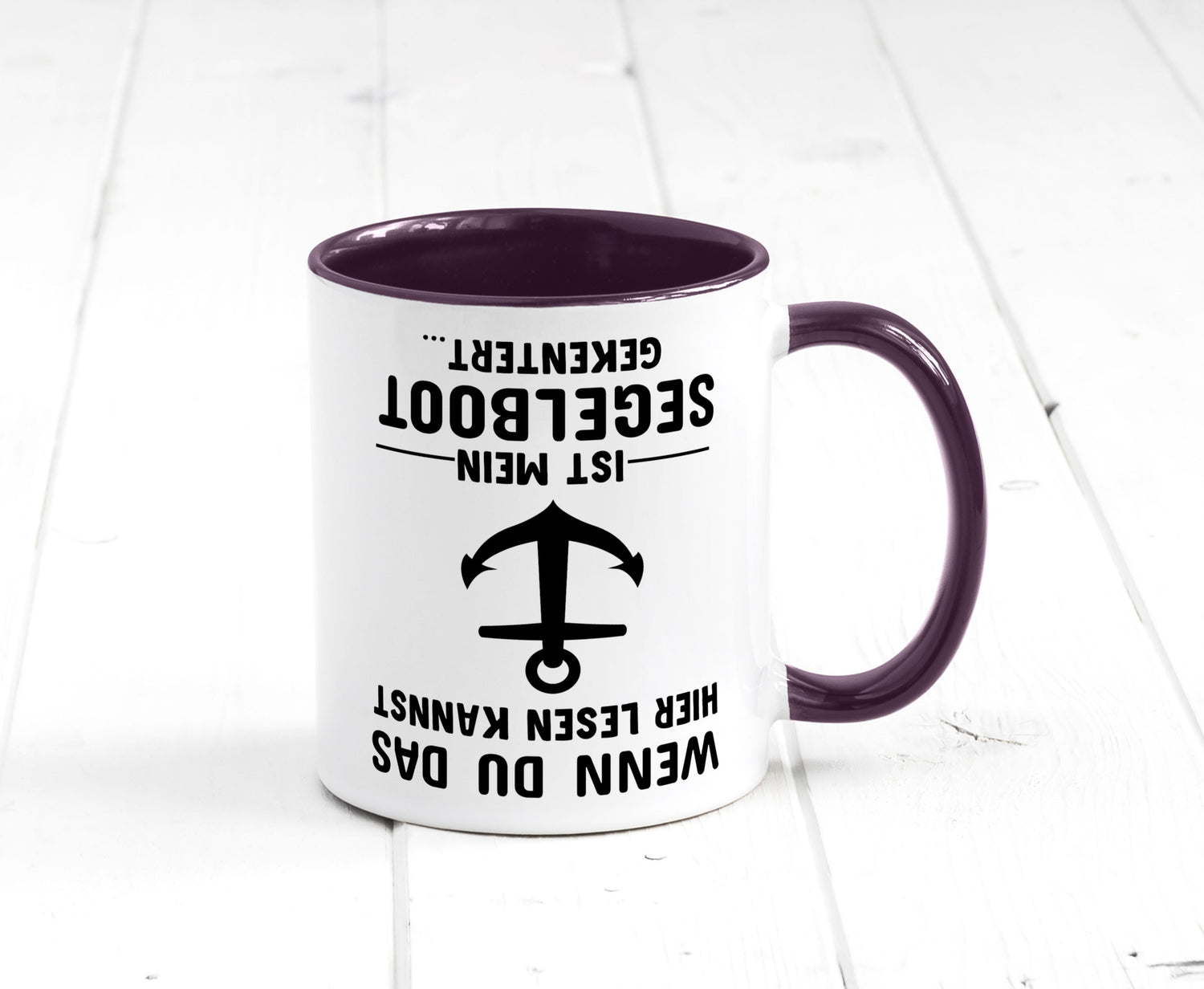 Segler Tasse | Segelboot Humor Kapitän Spruch Witz Geschenkidee