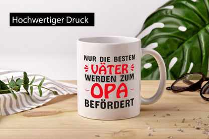 Beförderung zu Opa | Schwangerschaft Bester Vater Geschenkidee Familie Humor