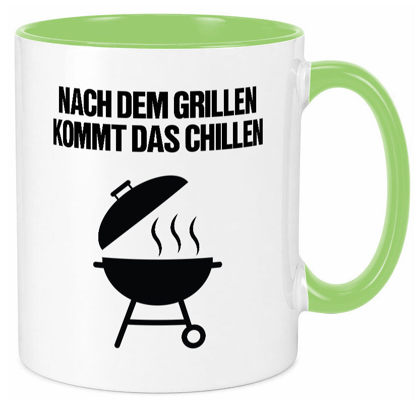 Nach dem Grillen kommt das Chillen | Grillmeister Party Geschenk Humor