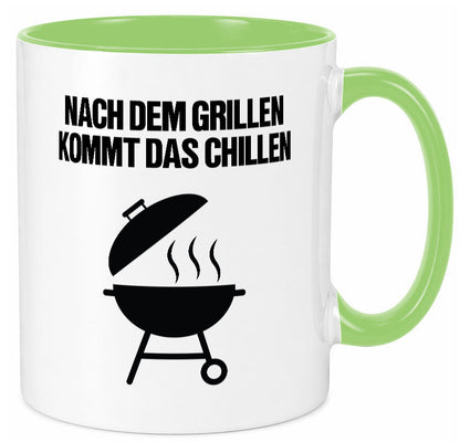Nach dem Grillen kommt das Chillen | Grillmeister Party Geschenk Humor