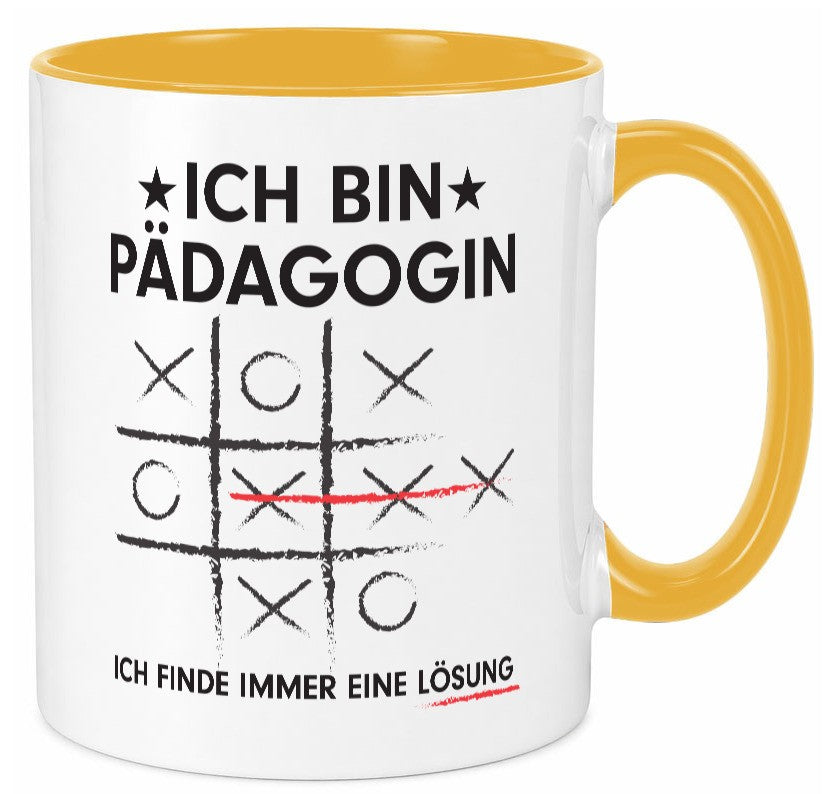 Löse Probleme: Pädagogin | Pädagogik Geschenkidee Humor Tasse