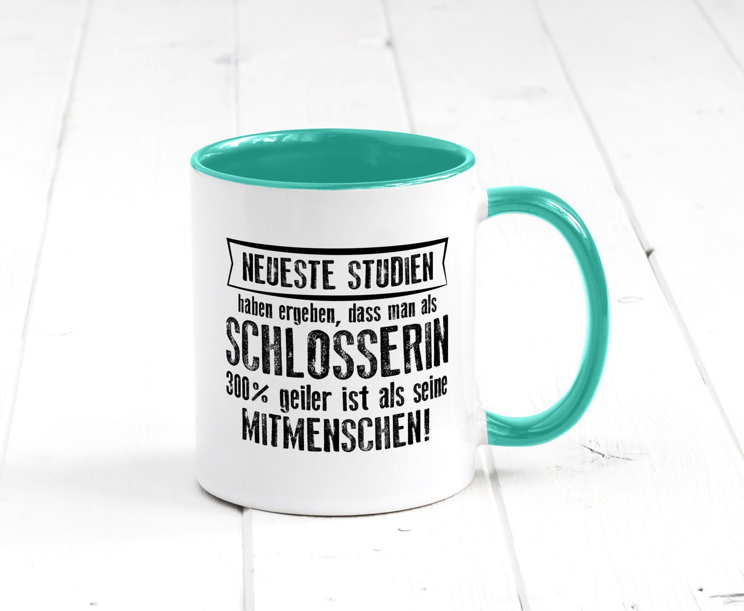 Neuste Studien: Schlosserin | Schlosserei Geschenkidee Humor Tasse