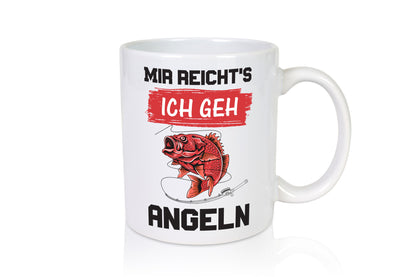 Ich geh angeln | Angler Tasse Fisch Fischer Humor lustig Geschenkidee Geschenk