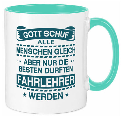 Alle Menschen gleich, die Besten sind Fahrlehrer | Sterne Humor Geschenkidee
