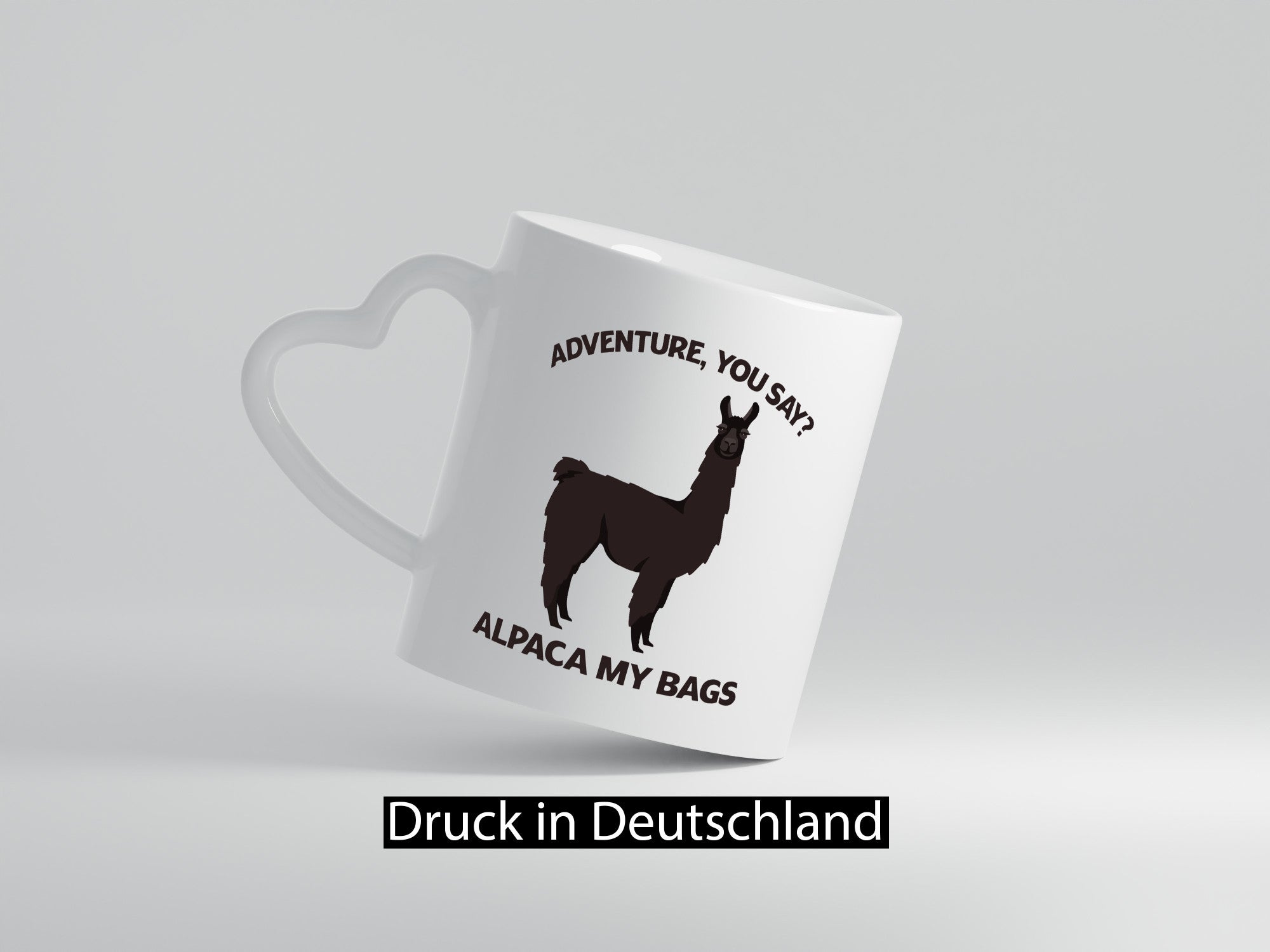 Adventure, Alpaca | Humor Geschenkidee Tasse