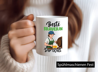 Beste Brauerin | Bier Brauerei v2 Geschenk Humor Geschenkidee lustiger Spruch