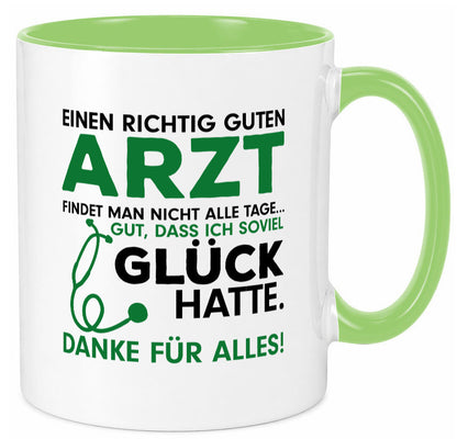 Richtig guter Arzt | Dankeschön Tasse Ã„rzte Spruch Geschenk Humor Geschenkidee