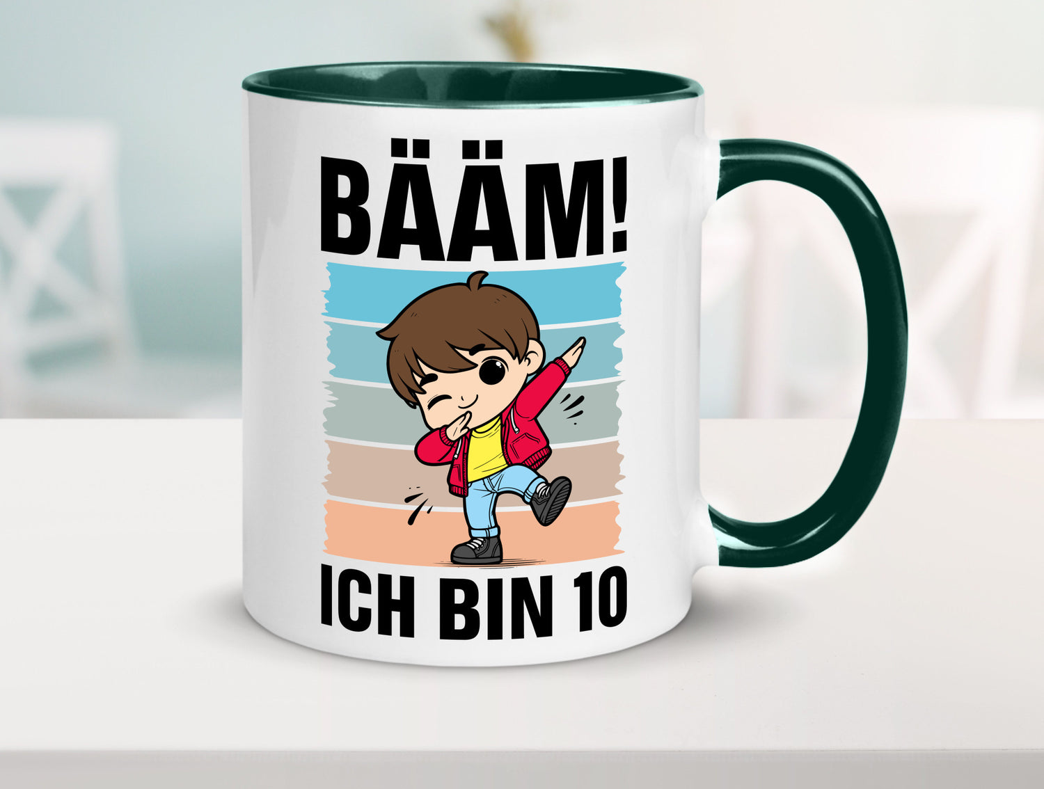 10. Geburtstag | Ich bin 10 Jahre Bäääm Dabbing Kind Humor Geschenkidee Tasse