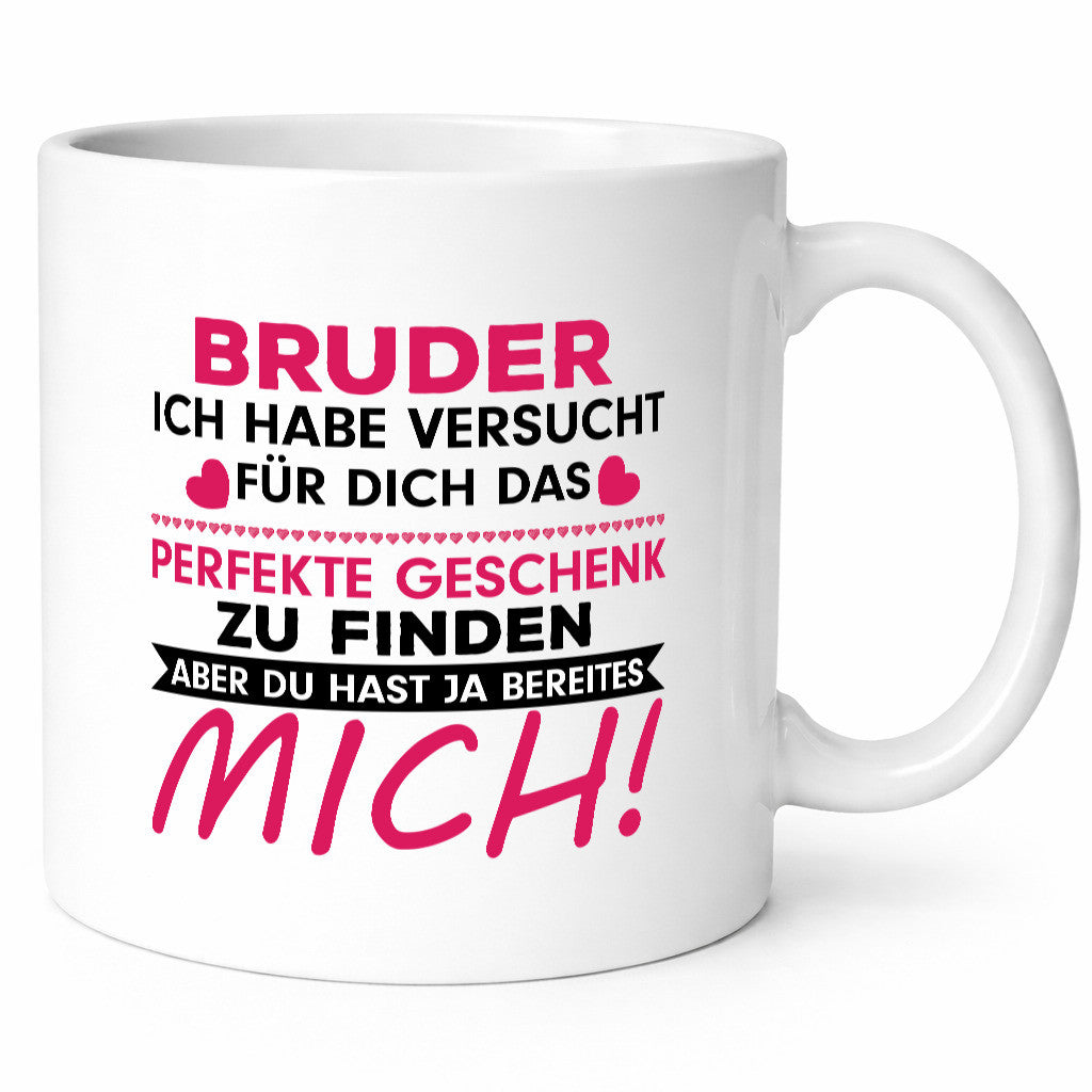 Bester Bruder Geschenk Humor Geschenkidee lustiger Spruch Tasse