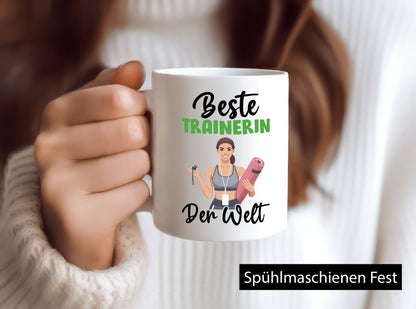 Beste Trainerin | Sportverein Humor v2 lustiger Spruch Geschenk Geschenkidee