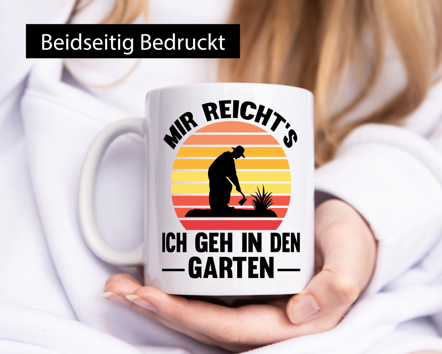 Mir reichts ich geh in den Garten | Gärtner Arbeit lustiger Spruch Geschenk