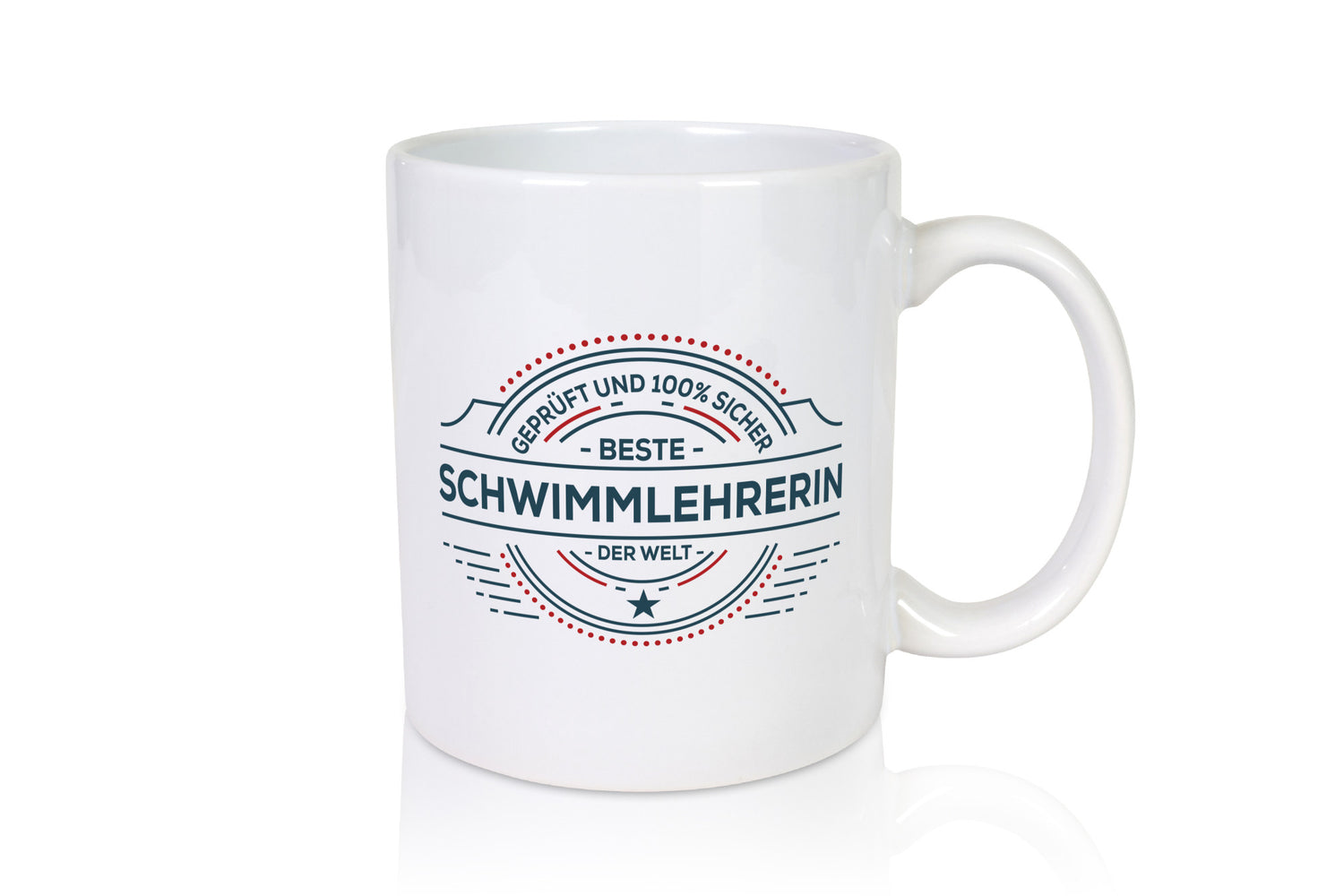 Verified and Secure: Swimming Instructor | Swimming Teacher Humor Gift Idea Mug