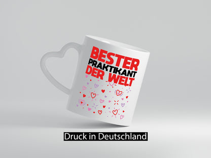 Bester Praktikant der Welt | Praktikum Tasse Arbeit Humor Kollegen Büro