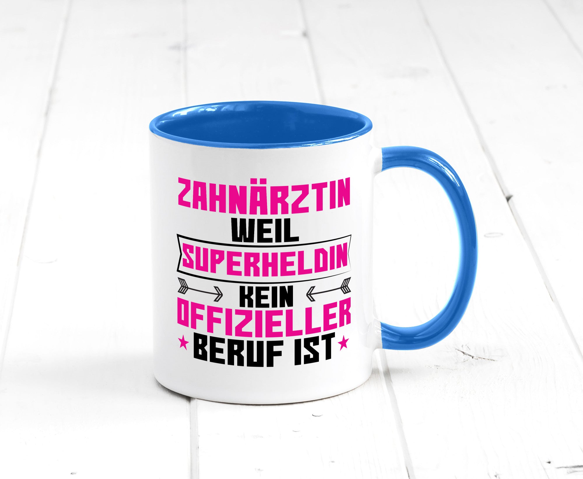 Superheldin Zahnärztin | Zahnmedizin Beruf Geschenkidee Arbeit Kollegen Büro