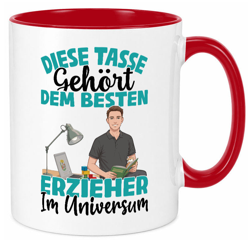 Im Universum: Erzieher | Pädagoge Schule lustig Humor Geschenkidee Geschenk