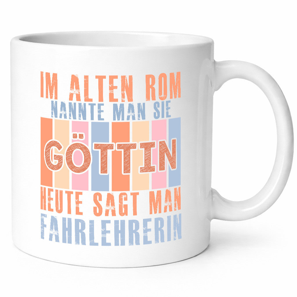 Heute sagt man: Fahrlehrerin| Fahrschule lustig Humor Geschenkidee Geschenk