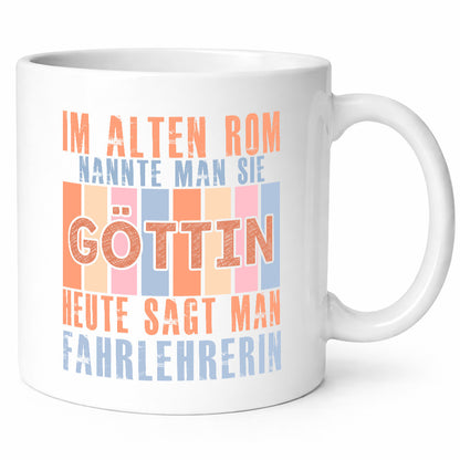 Heute sagt man: Fahrlehrerin| Fahrschule lustig Humor Geschenkidee Geschenk