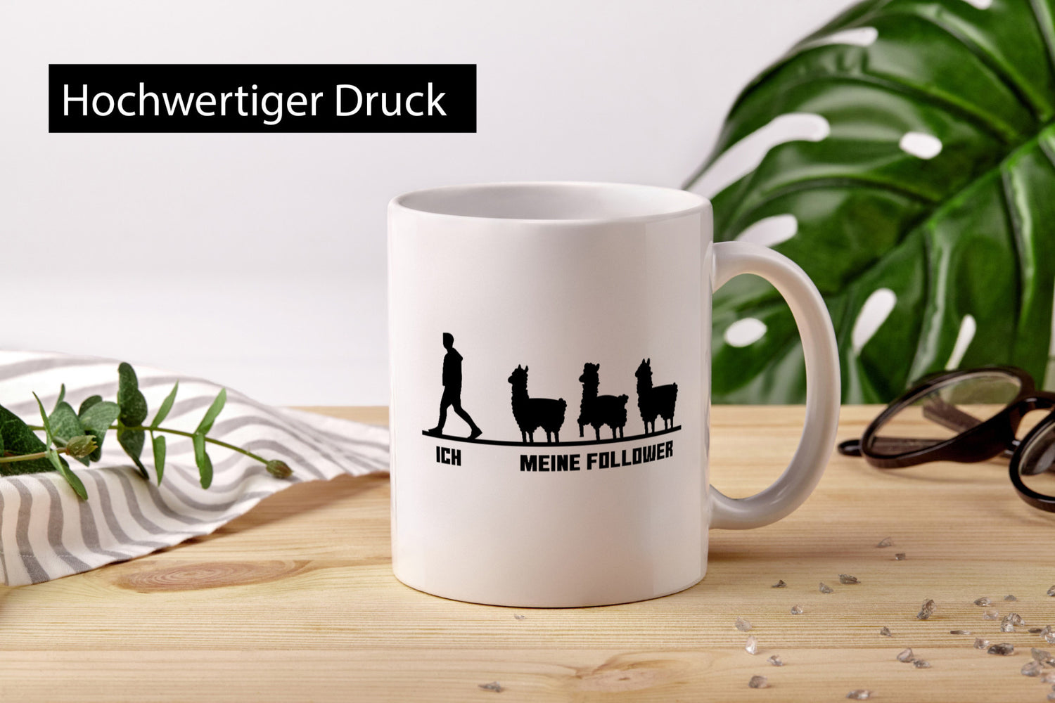 Meine Follower | Lama Alpaka Influencer Internet lustig Humor Geschenkidee