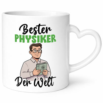 Bester Physiker | Physik v2 Geschenk Humor Geschenkidee lustiger Spruch Tasse